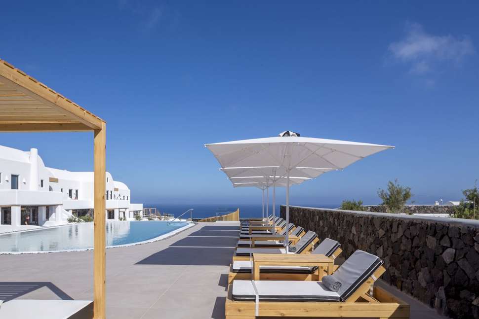 Een foto van het zwembad bij Elea Resort