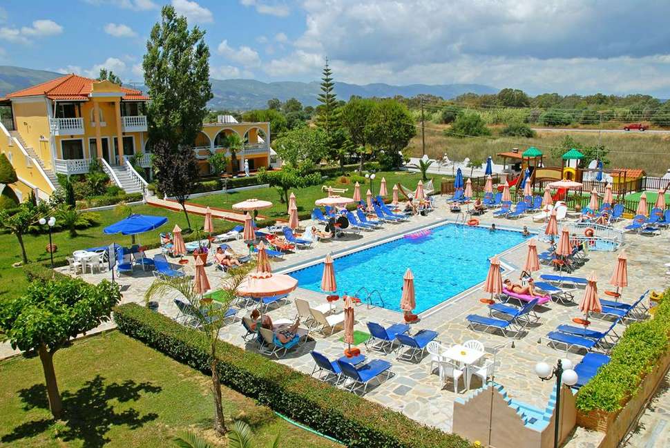 Een foto van een overzicht van Macedonia Hotel