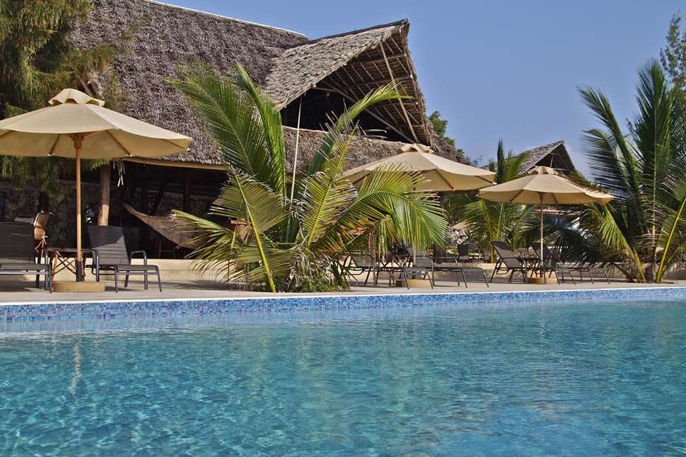 Een foto van het terras bij Sunshine Marine Lodge