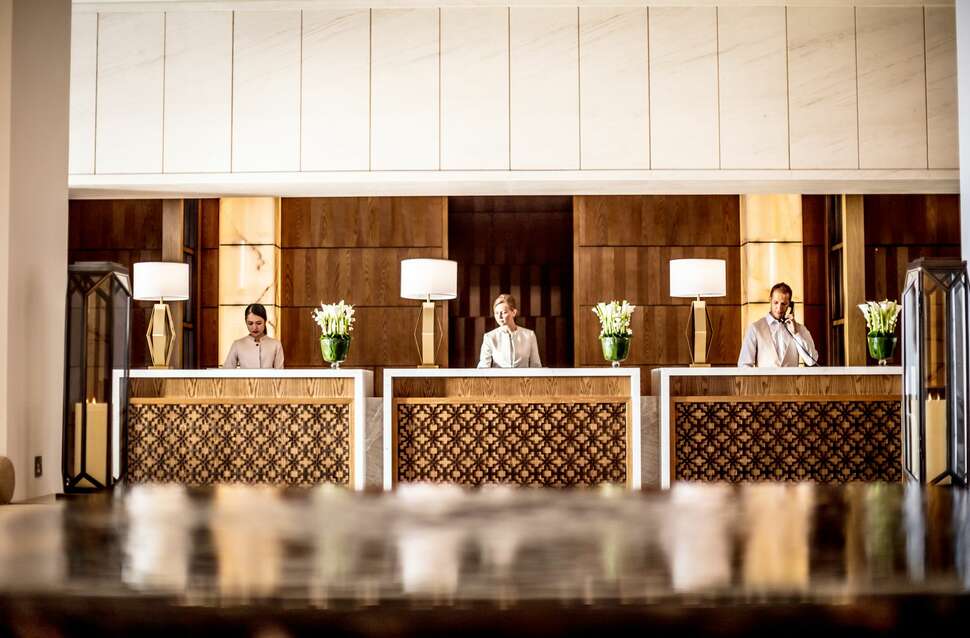 Een foto van het interieur van InterContinental Fujairah Resort