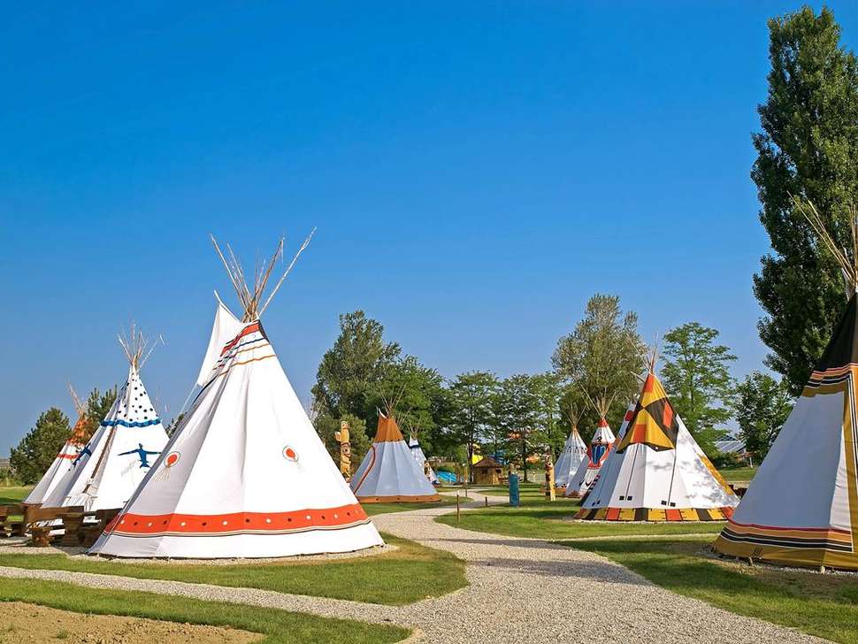 Een foto van de buitenkant van Camping Terme Catez