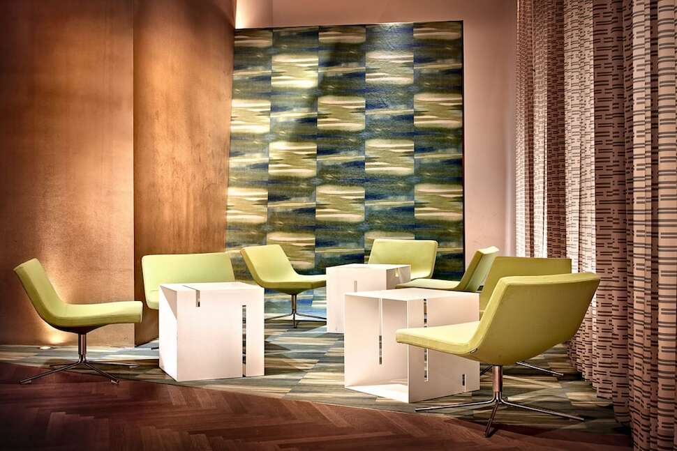 Een foto van het interieur van Boutique Hotel Donauwalzer