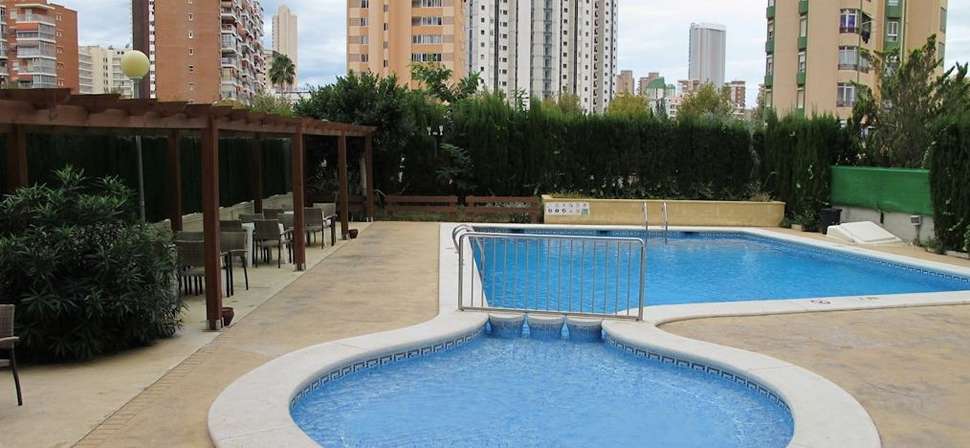 Een foto van een overzicht van Playamar Appartementen