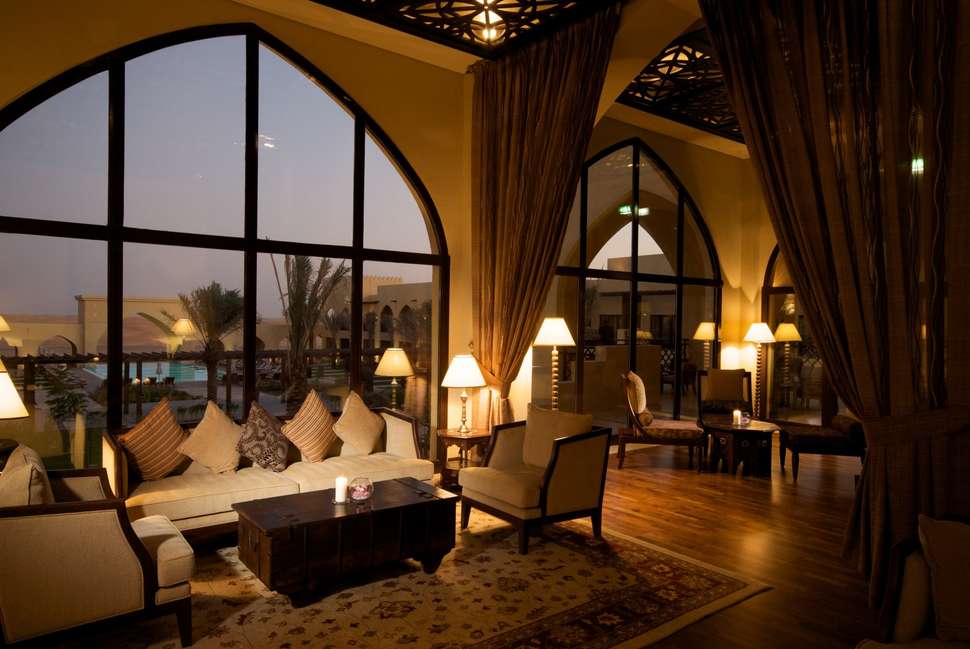 Ein Foto vom Innenbereich im Aldhafra Resort