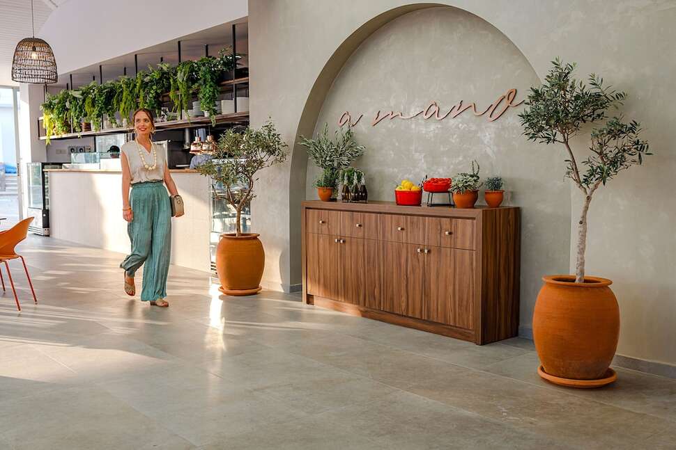 Een foto van het interieur van Louis Ledra Beach Hotel