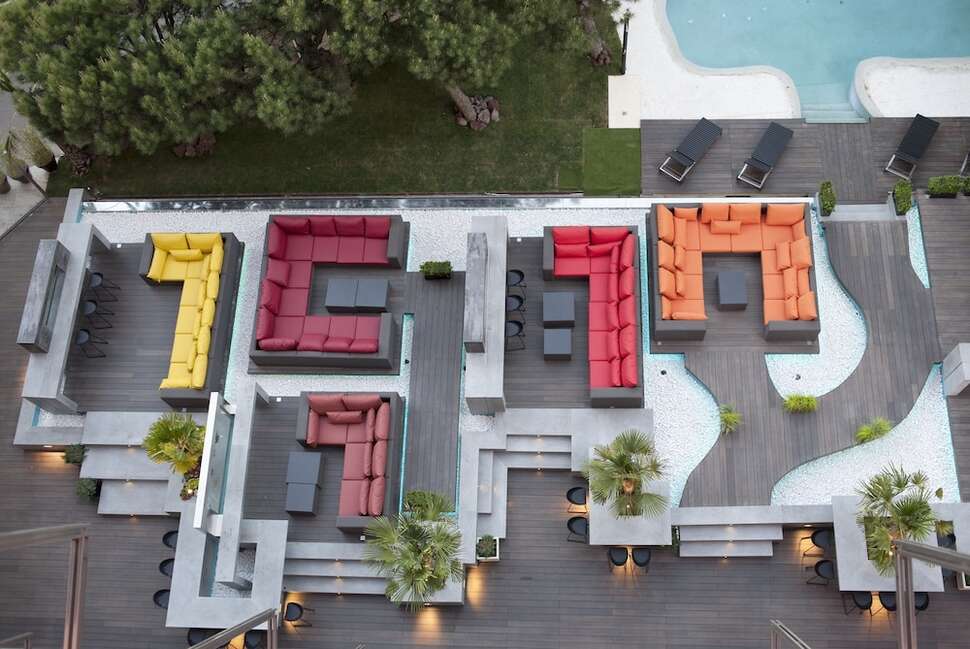 Een foto van Hotel Puerta America Madrid