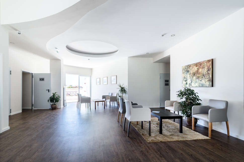 Een foto van het interieur van Clube VilaRosa