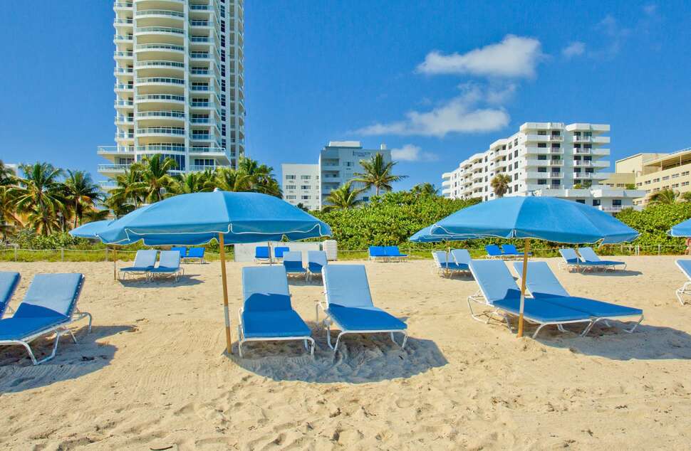 Een foto van het strand bij Lexington Hotel Miami Beach
