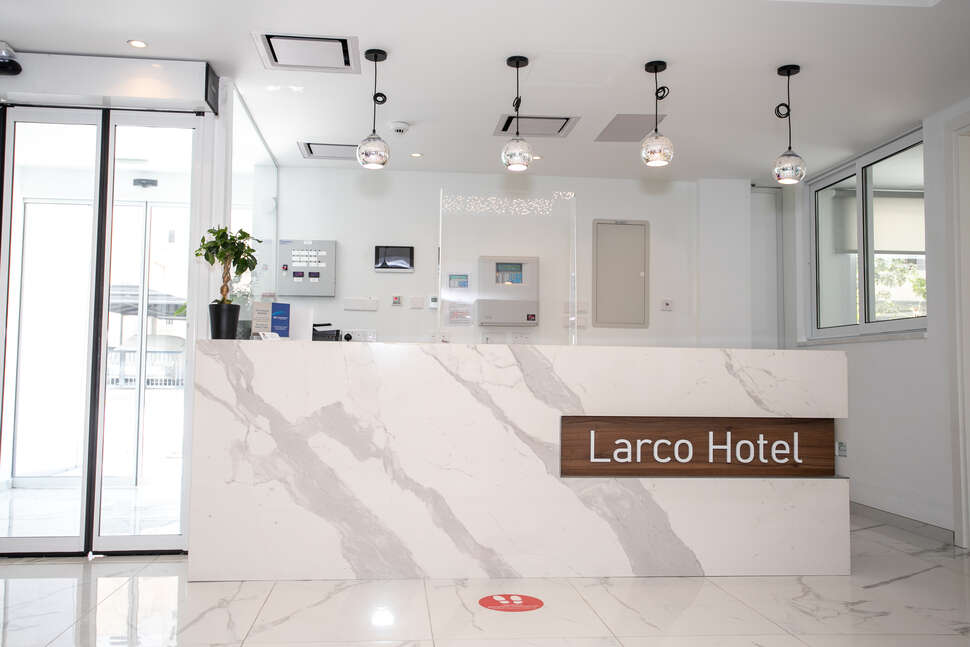 Een foto van het interieur van Best Western Plus Larco Hotel