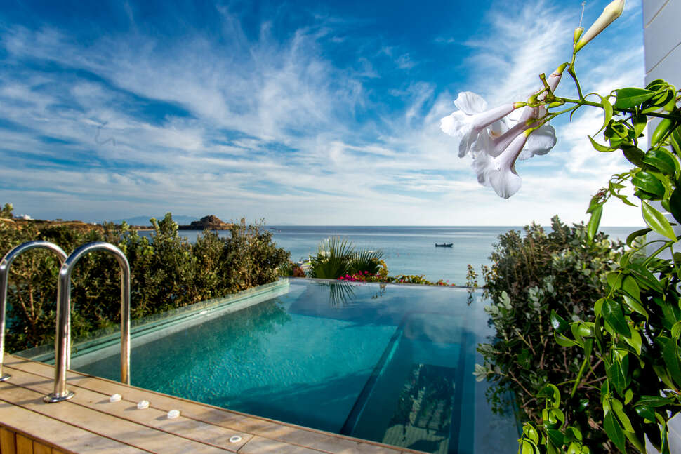Ein Foto Mykonos Dove Beach Hotel