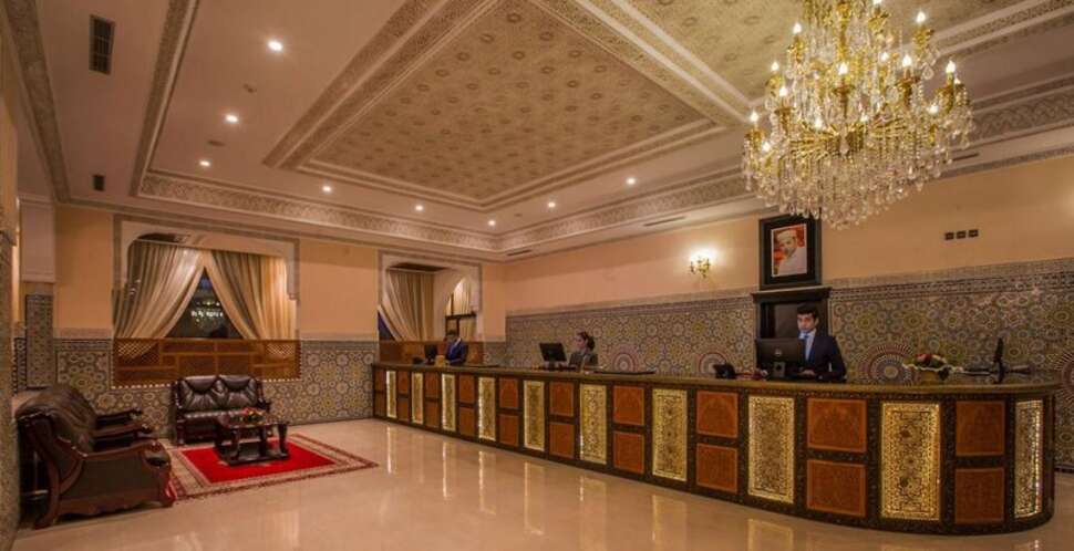 Een foto van het interieur van DWO Marrakech Ennakhil