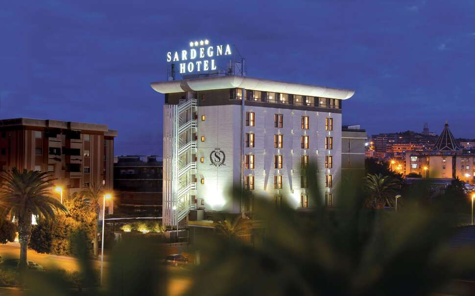 Een foto van de buitenkant van Sardegna Hotel