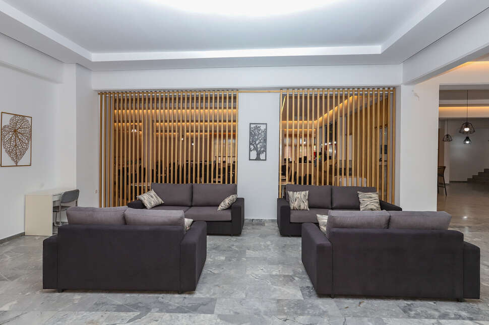 Een foto van het interieur van Belvita Hotel