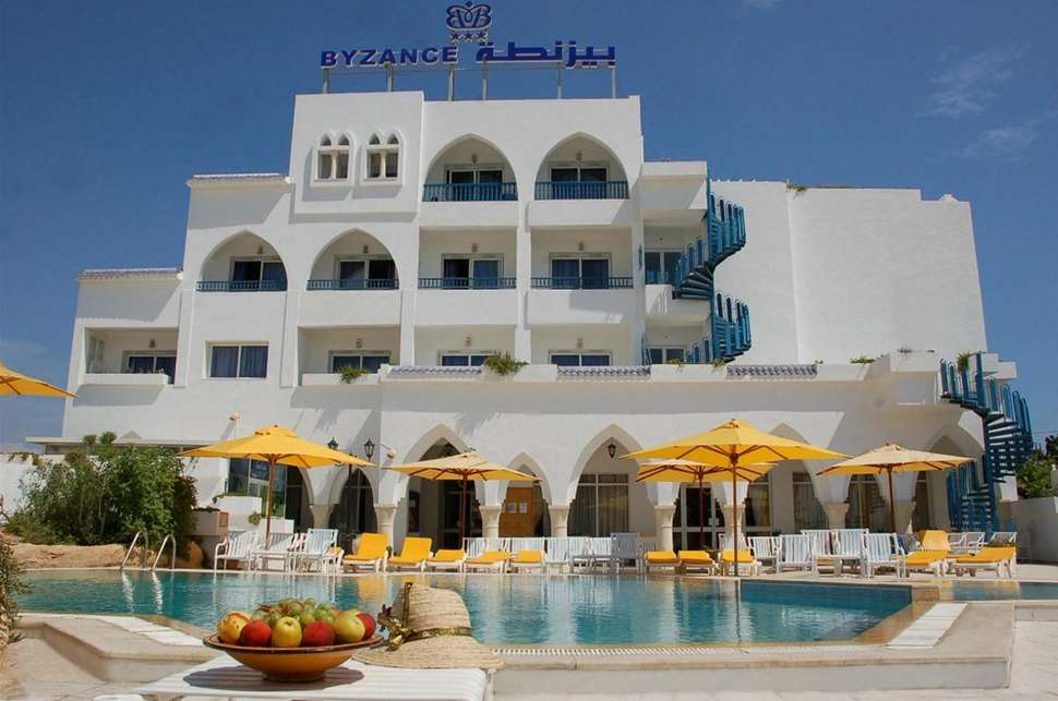 Een foto van een overzicht van Byzance Hotel