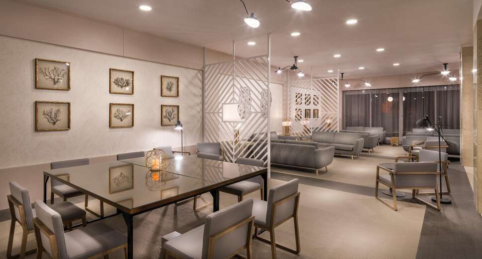 Een foto van het interieur van Relaxia Beverly Park