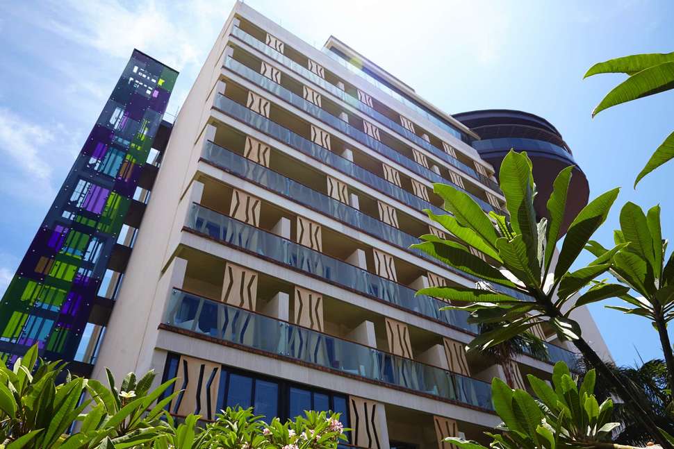 Een foto van de buitenkant van Bohemia Suites & Spa