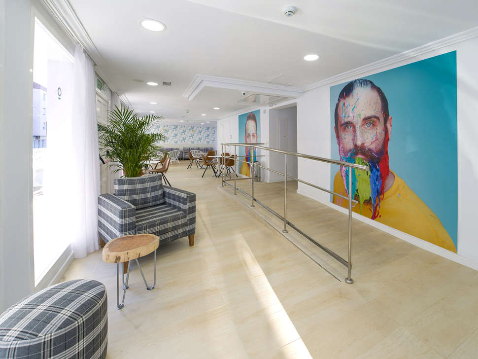 Een foto van het interieur van Hotel Vibra Lei Ibiza