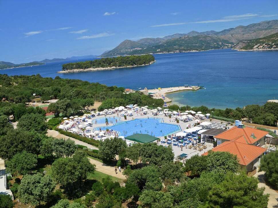 Een foto van het zwembad bij Club Dubrovnik Sunny Hotel