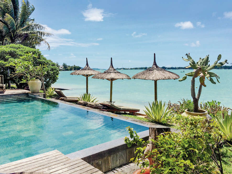 Ein Foto vom Pool im Ocean Beach & Villas
