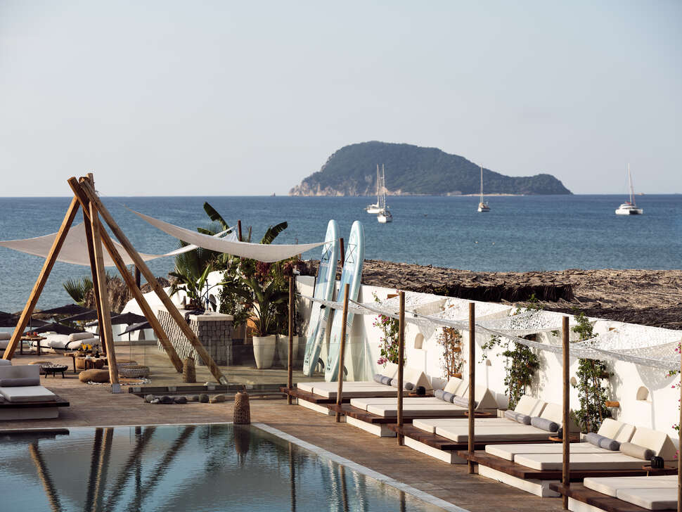 Ein Foto vom Pool im Gardelli Resort