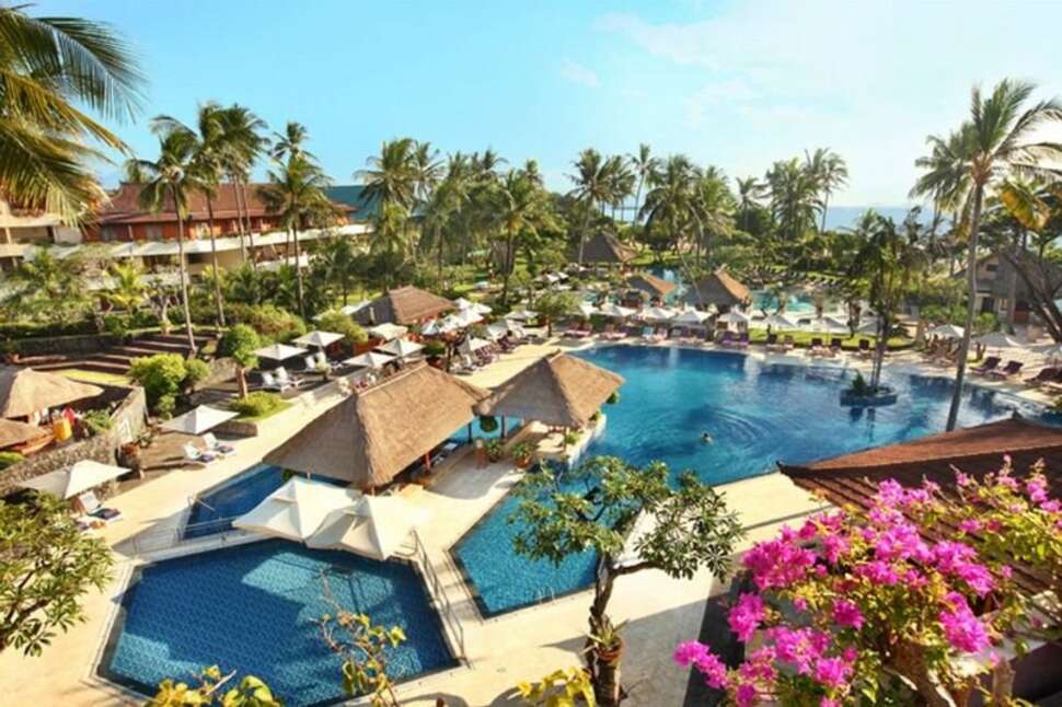 Een foto van een overzicht van Nusa Dua Beach Hotel & Spa