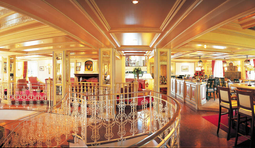 Een foto van het interieur van Grand Hotel Zell am See