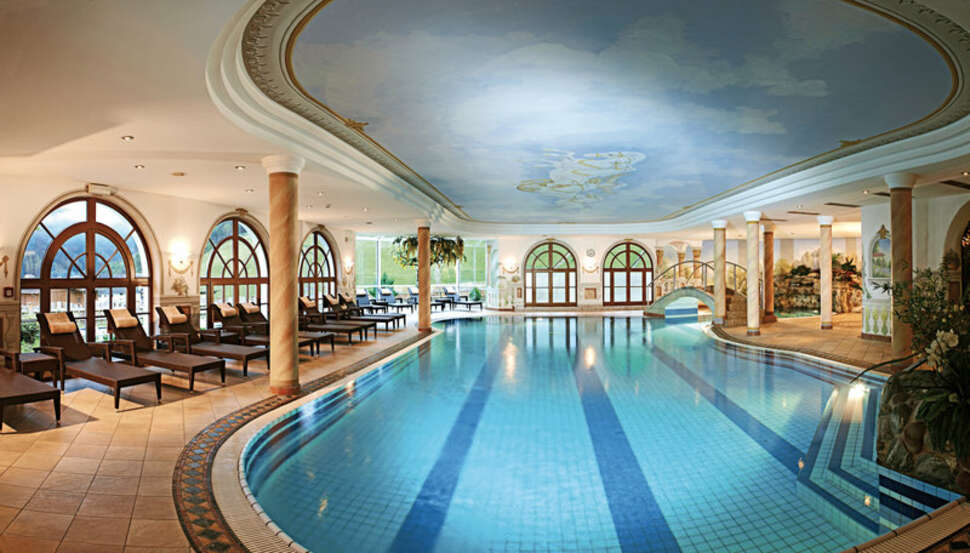 Een foto van het zwembad bij Hotel Milderer Hof