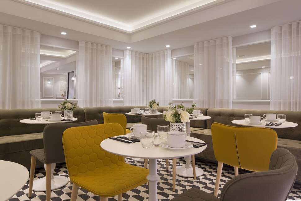 Ein Foto von den Einrichtungen im Hotel Pastel Paris