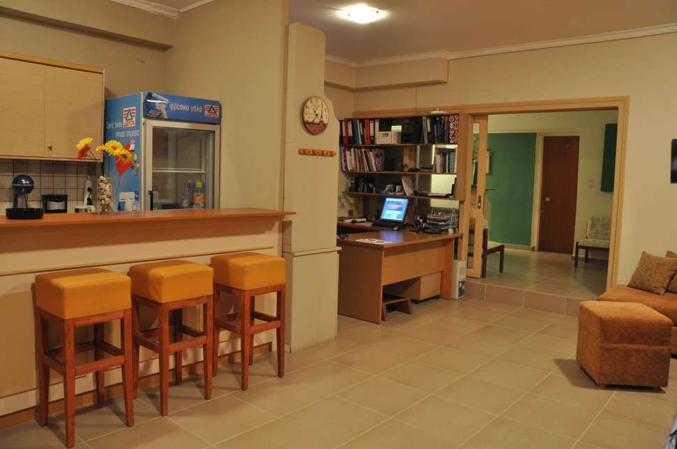 Een foto van het interieur van Ionian Paradise Appartementen
