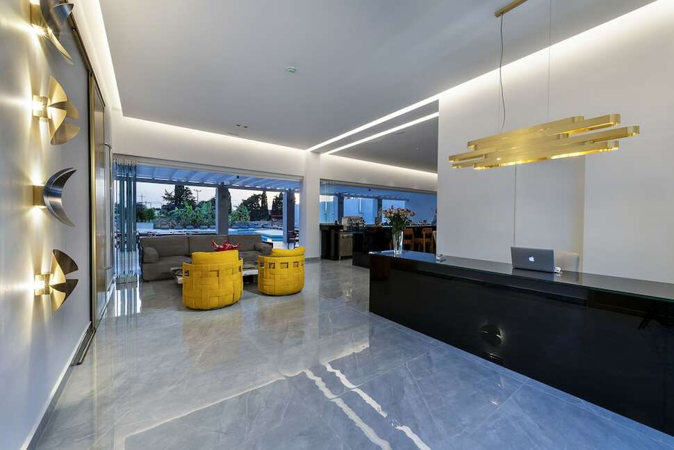 Ein Foto vom Innenbereich im Diamond Boutique Hotel