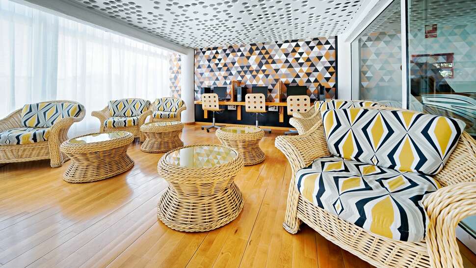 Een foto van het interieur van Bull Collection Canteras