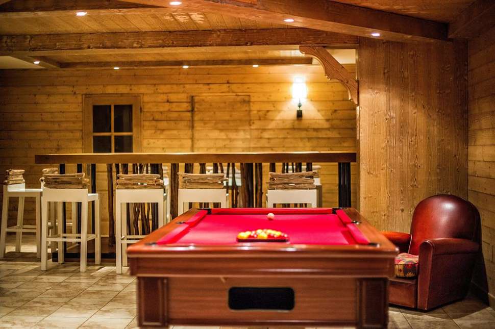 Een foto van de faciliteiten bij Les Chalets de Wengen