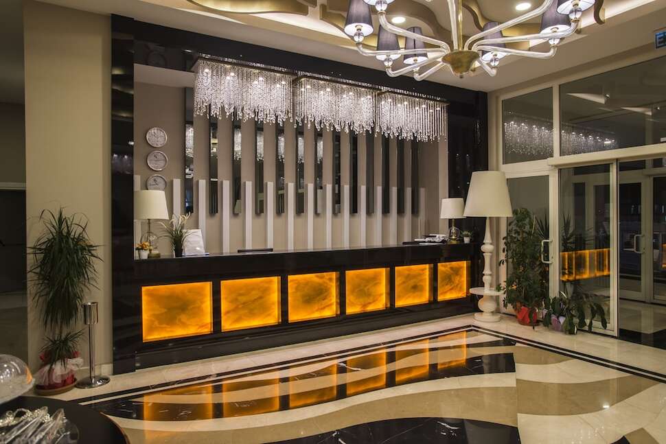 Een foto van het interieur van Palm World Resort & Spa