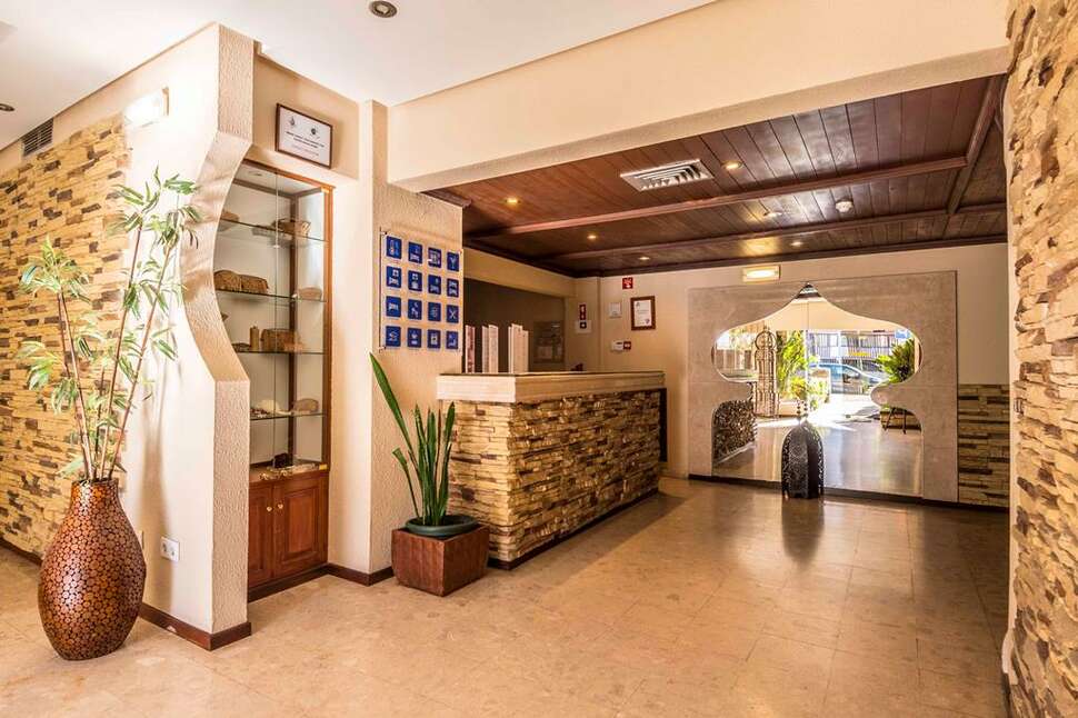 Een foto van het interieur van Casablanca Inn Boutique Hotel