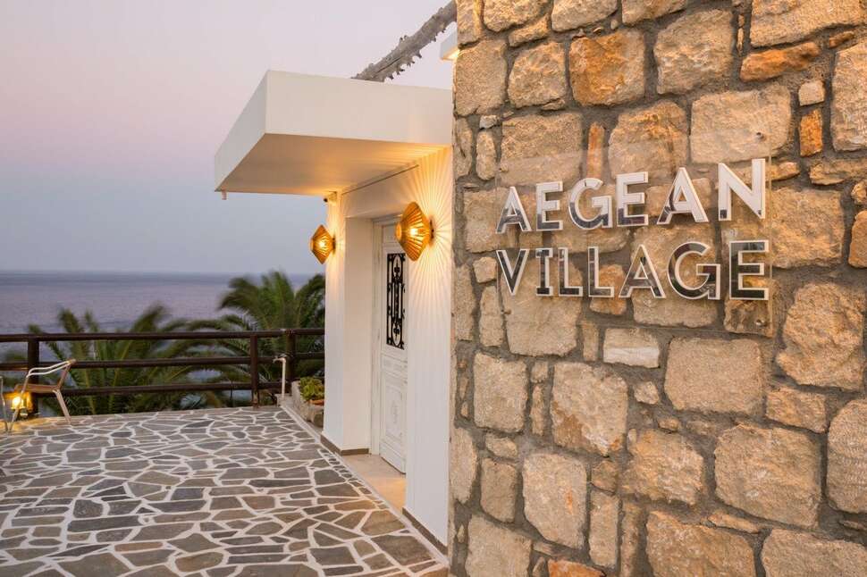 Een foto van de buitenkant van Aegean Village