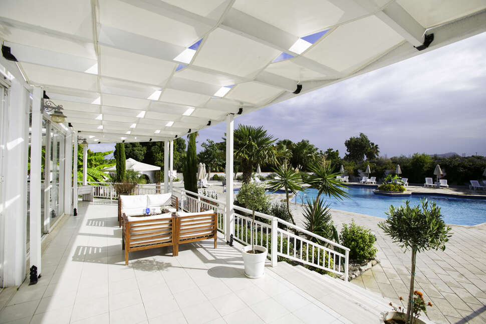 Een foto van de faciliteiten bij Happy Days Hotel Tholos