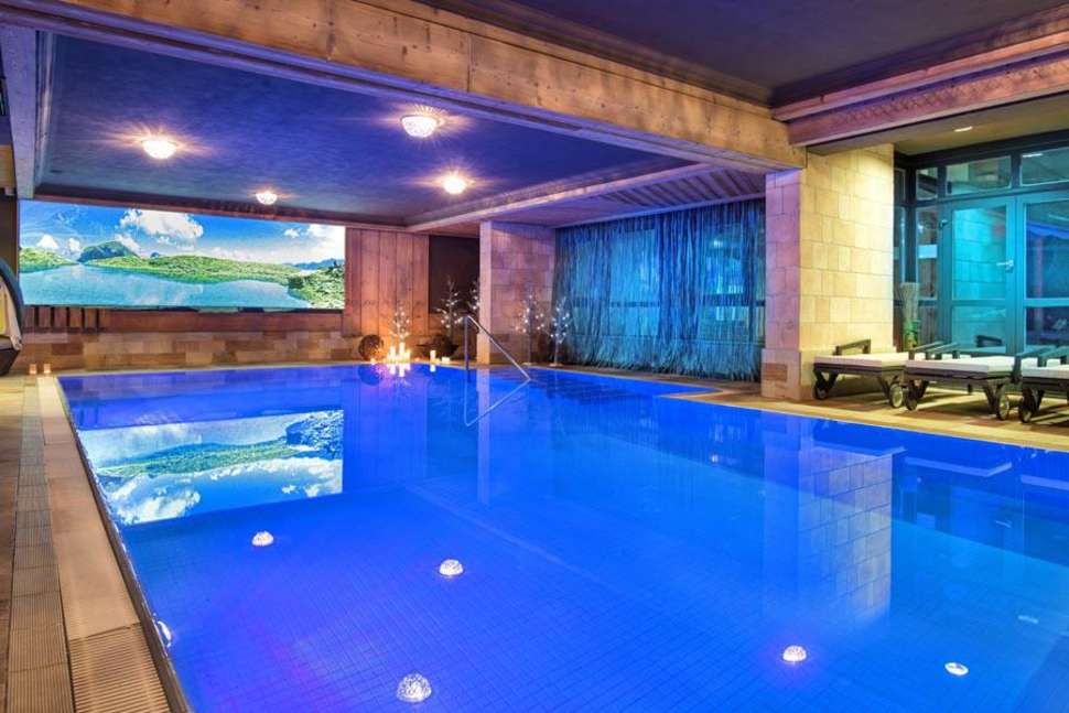 Een foto van het zwembad bij Alpin Juwel Hotel