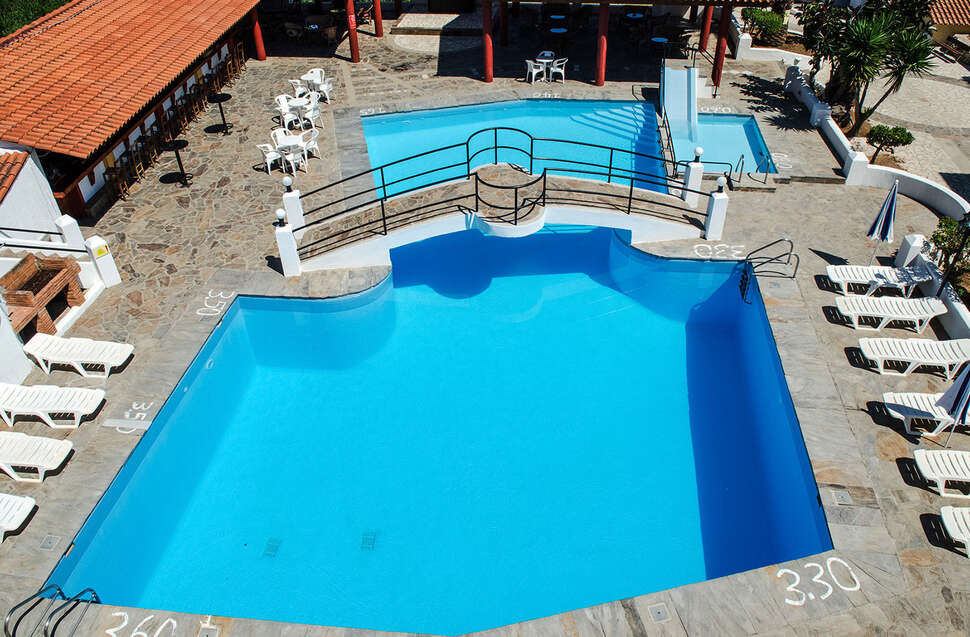 Ein Foto vom Pool im Anema by the Sea Guesthouse