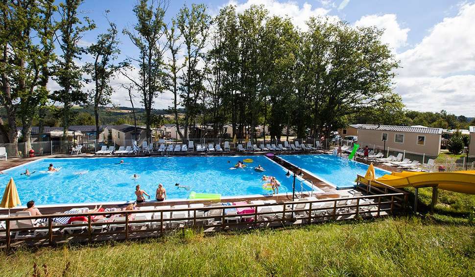Een foto van een overzicht van Camping Le Grand Dague