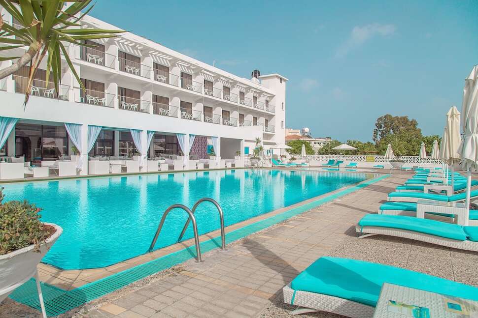Ein Foto von einer Übersicht des Sveltos Hotel