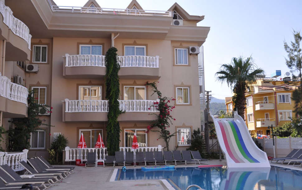 Ein Foto vom Pool im Isla Apart