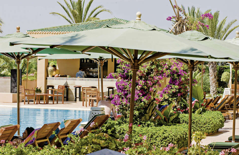 Ein Foto vom Pool im Alhambra Thalasso