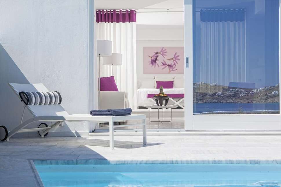 Ein Foto vom Pool im De Light Boutique Hotel