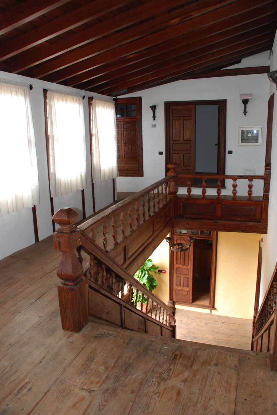 Een foto van het interieur van Hotel Rural Bentor
