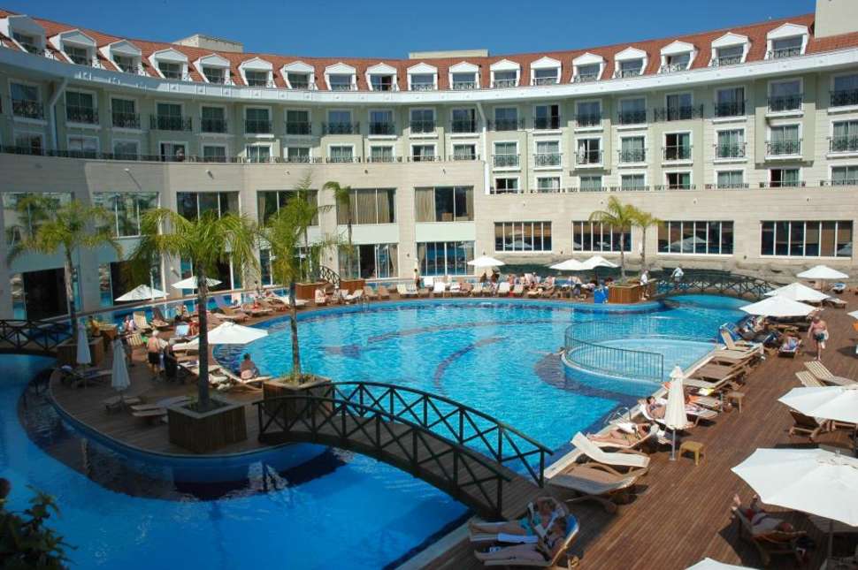 Ein Foto von einer Übersicht des Meder Resort