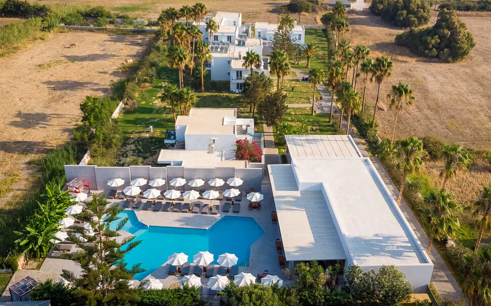 Ein Foto vom Pool im Diamond Boutique Hotel
