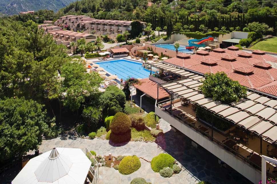 Ein Foto vom Pool im Labranda Mares Marmaris Hotel
