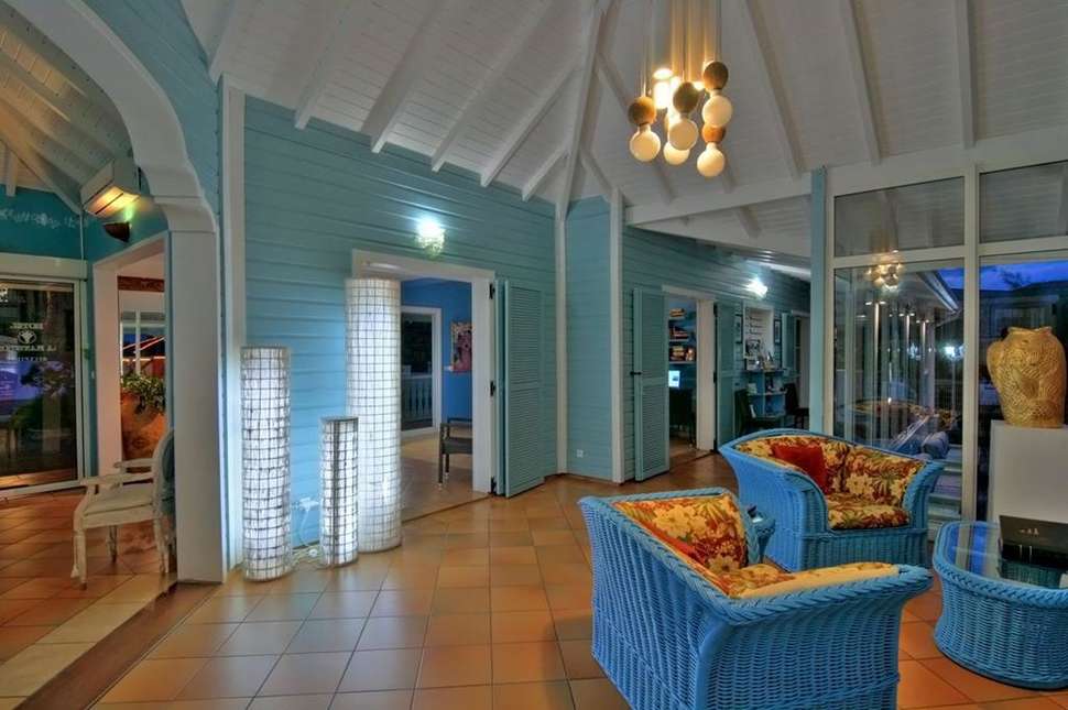 Een foto van het interieur van La Plantation
