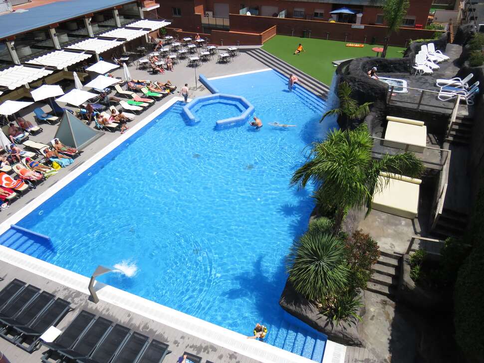 Een foto van een overzicht van Hotel Papi Blau
