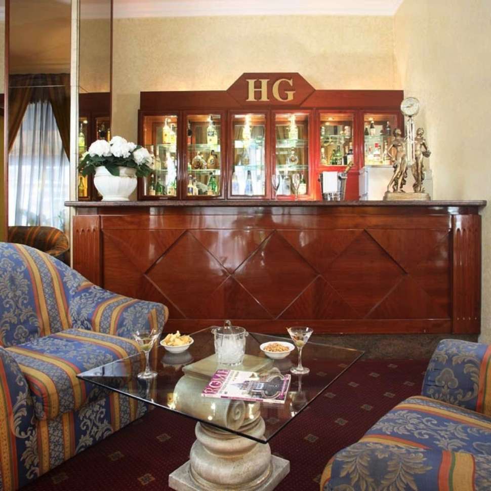 Een foto van het interieur van Hotel Genio